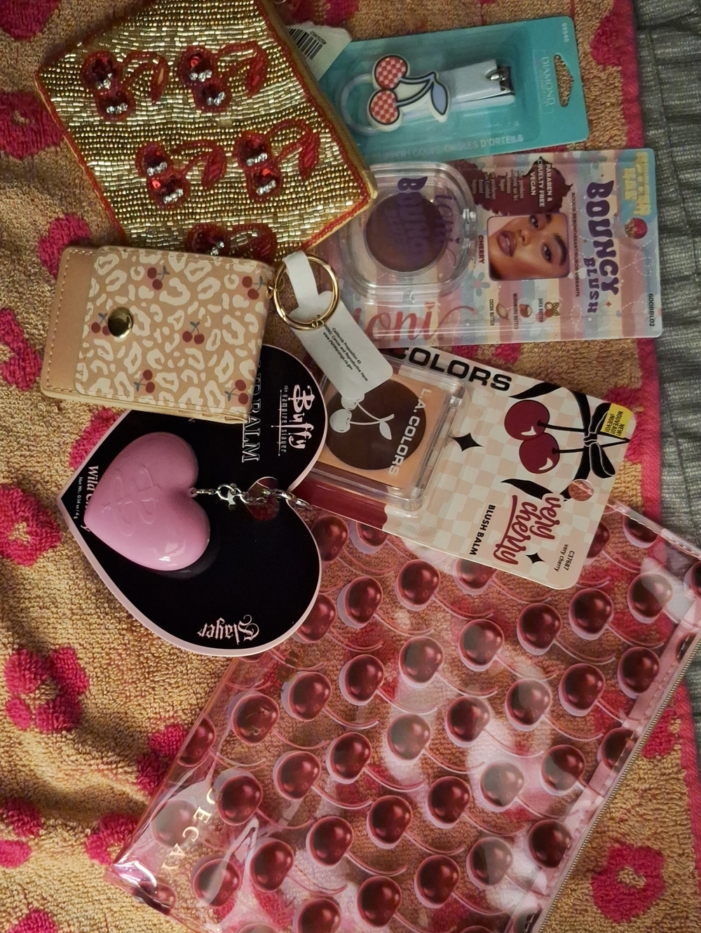 Urban Decay Pink Cherry Themed Accessory Bundle